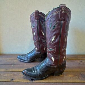 1970s • Ralph Lauren Iconic Western • Women’s 6.5 C Vintage Cowboy Boots